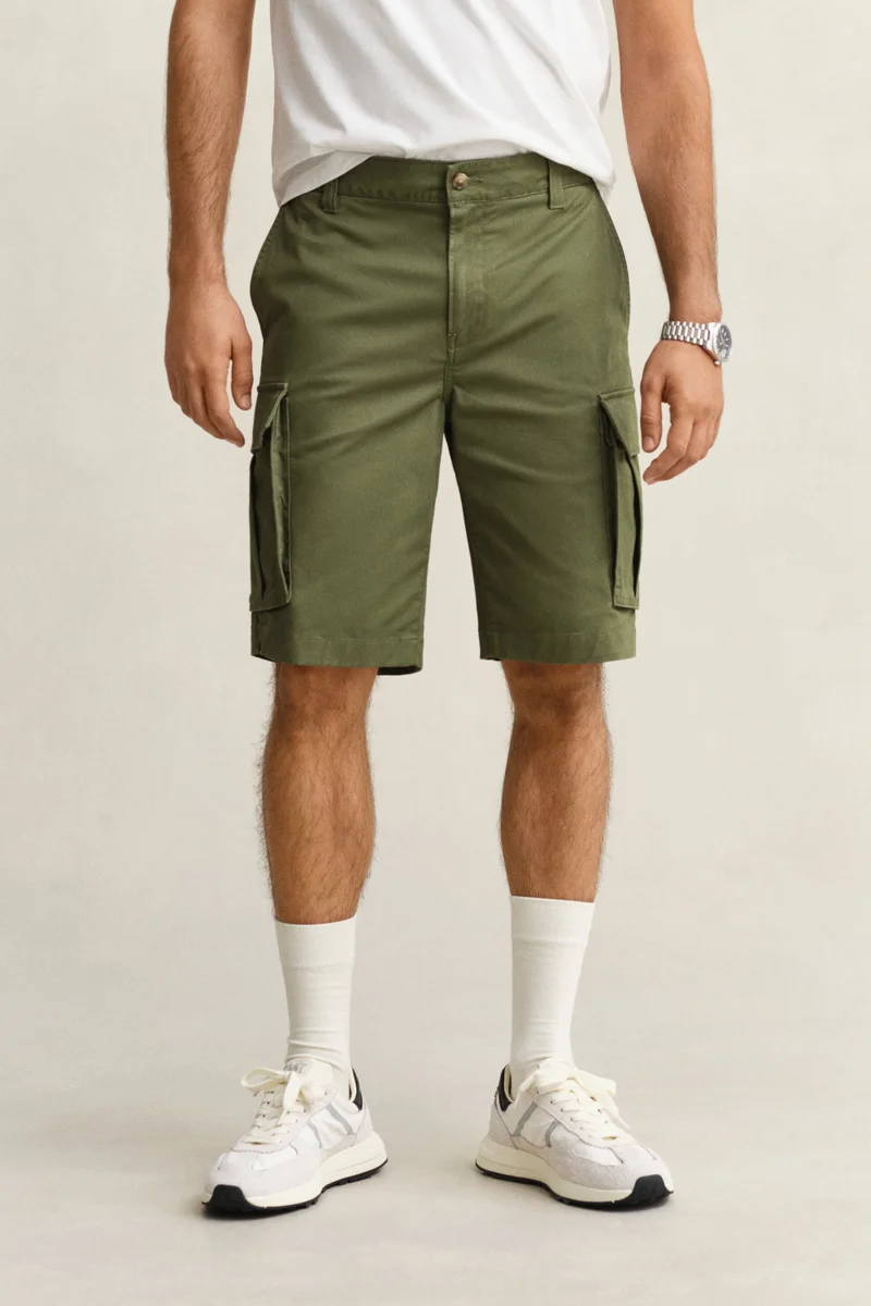 Gant  Regular Classic Cargo Shorts for Men | Best Price UAE